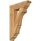 Ekena Millwork Balboa Traditional Rough Sawn Bracket, Western Red Cedar, 4"W x 16"D x 24"H BKT04X16X24BOA01RWR - alternate 1